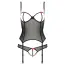 Комплект Passion Free Your Senses Heidi Corset, чорний: корсет + трусики-стрінги - Фото №4