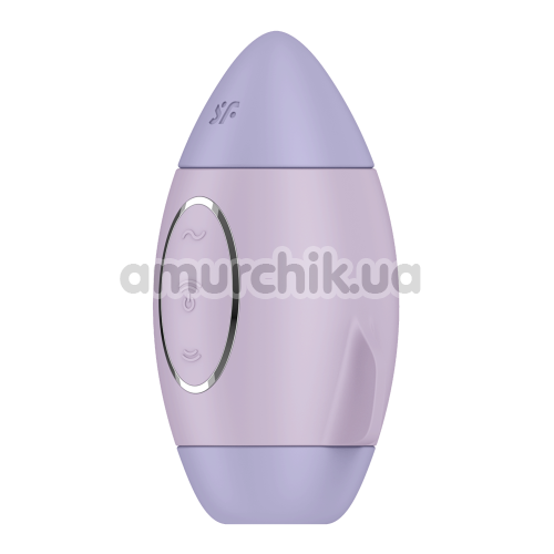 Симулятор орального сексу для жінок з вібрацією Satisfyer Mission Control, фіолетовий