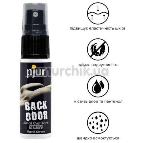 Анальный спрей Pjur Back Door Anal Comfort Spray, 20 мл