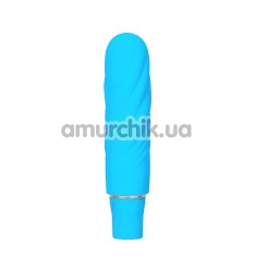 Вибратор Luxe Nimbus Mini, голубой - Фото №1