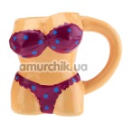 Чашка Пляжна вечірка, фіолетова - Фото №1
