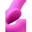 Безремневой страпон с вибрацией Strap U Evoke Super Charged, розовый - Фото №4