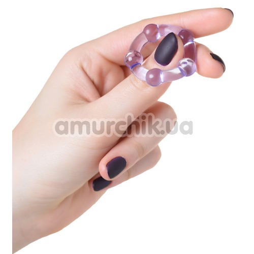 Эрекционное кольцо A-Toys 768016, фиолетовое