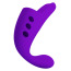 Вібратор на палець Pretty Love Fingering Vibrator Gorgon, фіолетовий - Фото №4
