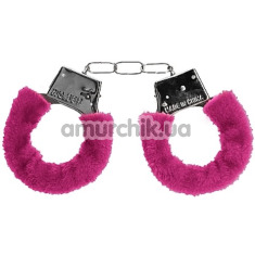 Наручники Ouch! Beginner's Furry Handcuffs, рожеві - Фото №1