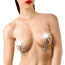 Зажимы для сосков Art of Sex Triada Nipple Clamps, серебряные - Фото №1