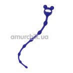 Анальная цепочка ToDo Anal Beads Froggy, синяя - Фото №1