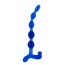 Анальный стимулятор Bendy Twist 22.5 см, синий - Фото №2