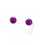 Вагинальные шарики Oriental Duotone Balls фиолетовые - Фото №1