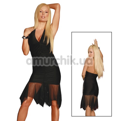 Платье Hottie Halter Dress черное (модель CL085)