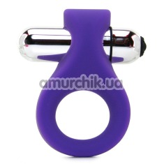 Виброкольцо Embrace Lovers Ring, фиолетовое - Фото №1