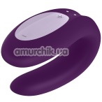 Вибратор Satisfyer Double Joy Partner Vibrator, фиолетовый - Фото №1