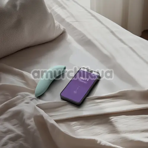 Симулятор орального сексу для жінок We-Vibe Melt 2 (ві вайб мелт 2 бірюзовий)