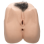 Искусственная вагина и анус с вибрацией Sasha Grey, телесная - Фото №1