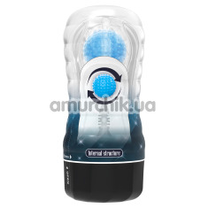 Мастурбатор Pretty Love Vacuum Cup Masturbator Stellar Blue, прозорий - Фото №1