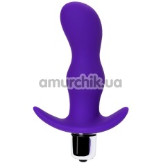 Анальна пробка з вібрацією A-Toys Vibro Anal Plug 761313 S, фіолетова - Фото №1
