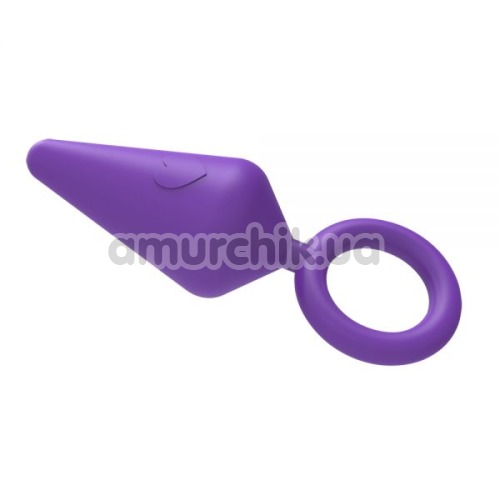 Анальная пробка MisSweet Candy Plug M, фиолетовая