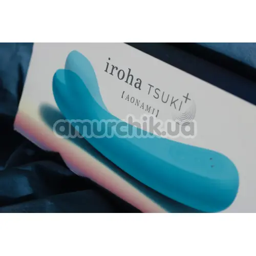 Вібратор Tenga Iroha Tsuki+ Aonami, блакитний
