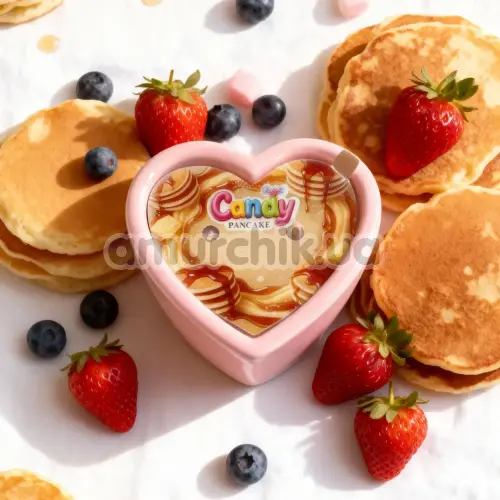 Свеча для массажа Candy Heart Pancake - панкейк, 70 мл