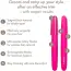 Триммер Geske Precision Trimmer 4 in 1, ярко-розовый - Фото №9