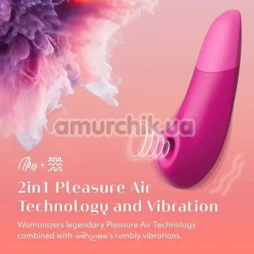 Симулятор орального секса для женщин Womanizer Enhance, розовый