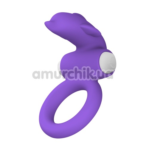 Виброкольцо Lovetoy X-Basic LV1425, фиолетовое