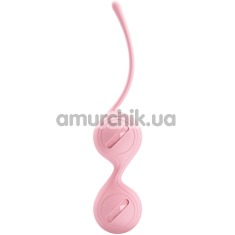 Вагінальні кульки Pretty Love Kegel Tighten Up I, блідо-рожеві - Фото №1