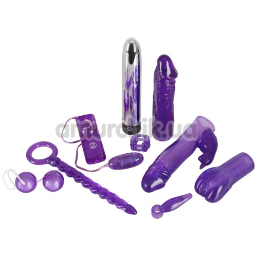 Набір з 9 іграшок Purple Appetizer Toy Set, фіолетовий - Фото №1