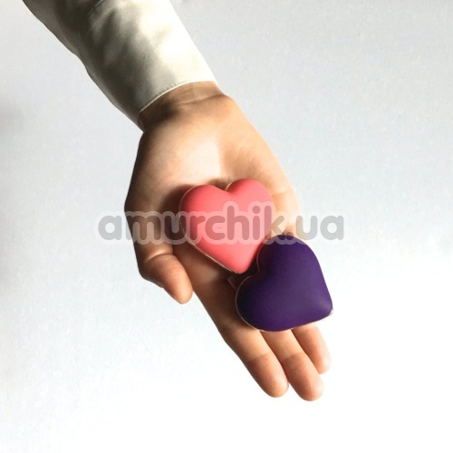 Клиторальный вибратор Rianne S Heart Vibe, фиолетовый