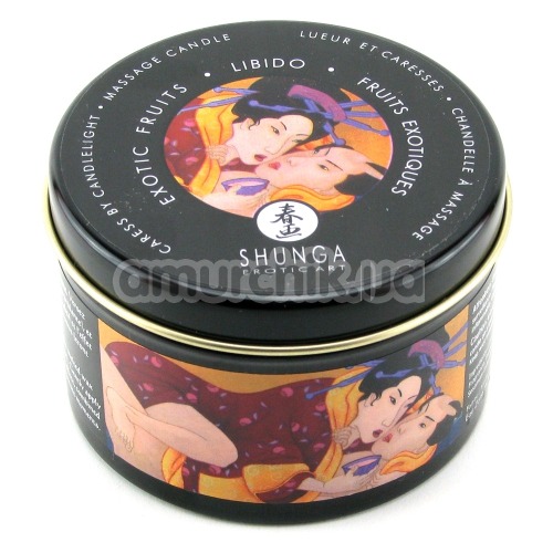 Свічка для масажу Shunga Massage Candle Exotic Fruits - екзотичні фрукти, 200 мл