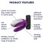 Вибратор Satisfyer Double Fun Partner Vibrator, фиолетовый - Фото №10