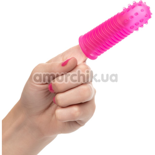 Набір насадок на палець Intimate Play Finger Tingler, рожевий