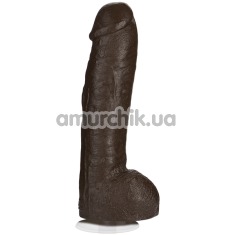Фалоімітатор Bam Huge 13 Inch Realistic Cock, коричневий - Фото №1