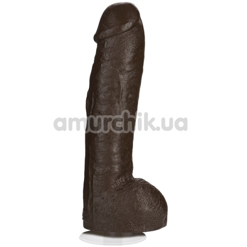 Фалоімітатор Bam Huge 13 Inch Realistic Cock, коричневий - Фото №1