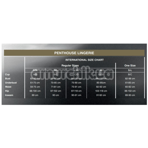 Трусики Penthouse Lingerie Classified, білі