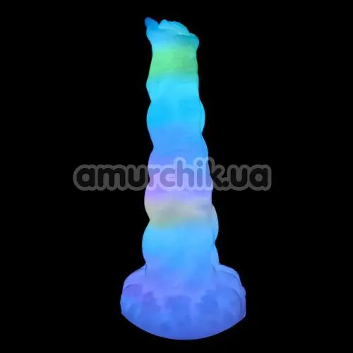 Вибратор Univibe Unicorn, светящийся в темноте