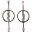 Зажимы для сосков Fetish Collection Spring-loaded Nipple Clamps, серебряные - Фото №1
