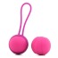 Вагинальные шарики KEY Stella I Single Kegel Ball Set, розовые - Фото №2