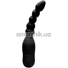Анальний вібратор Aggress Vibrating Butt Plug 6, чорний - Фото №1