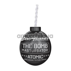 Мастурбатор Zero Tolerance The Bomb Masturbator Atomic, чорний - Фото №1