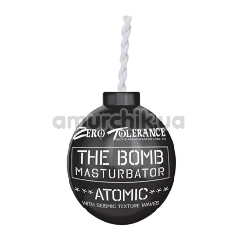 Мастурбатор Zero Tolerance The Bomb Masturbator Atomic, чорний - Фото №1