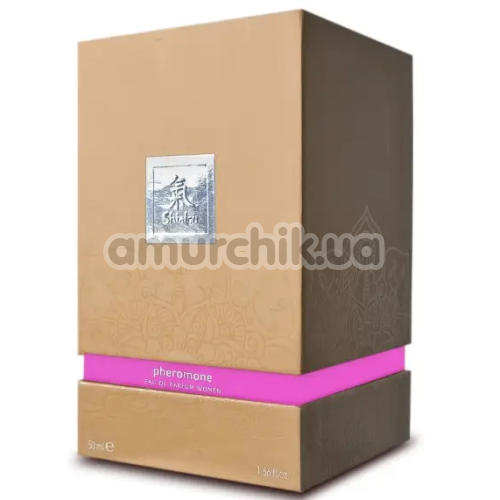 Парфуми з феромонами Shiatsu Pheromone Fragrance Women Pink для жінок, 50 мл