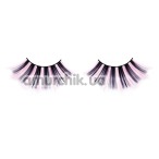 Ресницы Pink-Black Glitter Eyelashes (модель 519) - Фото №1