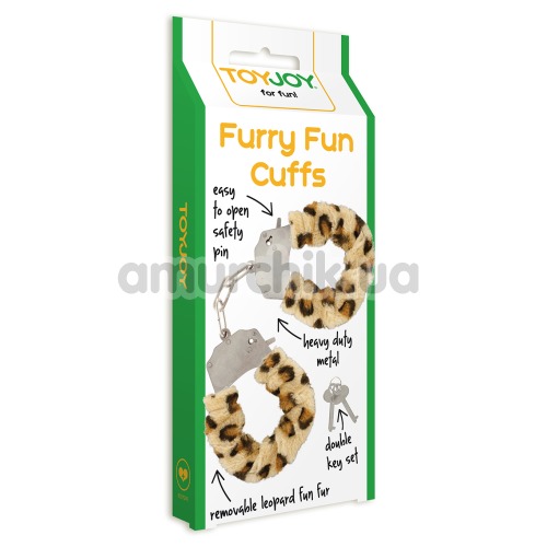 Наручники Furry Fun Cuffs, леопард