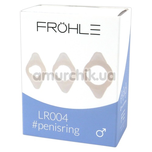 Набір і 3 ерекційних кілець Frohle LR004, білий