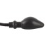 Анальный расширитель с вибрацией Inflatable Vibrating Anal Plug, черный - Фото №10