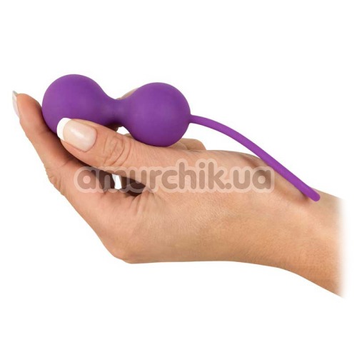 Вагінальні кульки Smile Kegel Balls, фіолетові