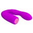 Вибратор клиторальный и точки G Pretty Love Quintion, фиолетовый - Фото №4