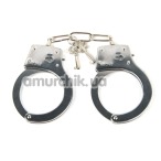 Наручники Metal Hand Cuffs, срібні - Фото №1