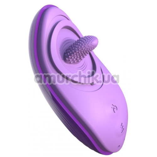 Симулятор орального сексу для жінок Fantasy For Her Her Silicone Fun Tongue, фіолетовий
